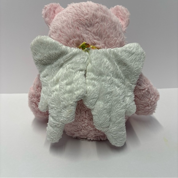 GANZ 16” BABY CUDDLE ANGEL BEAR PINK TEDDY W/WINGS STUFFED ANIMAL PLUSH TOY‎ - Picture 6 of 11